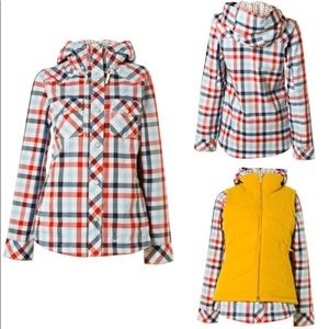 Nike snowboarding jacket and vest S